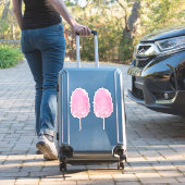 Glitzer aus Baumwolle niedlich rosa gürtlich Aufkleber (Koffer Insitu)