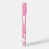 Glitzer aus Baumwolle niedlich rosa gürtlich Case-Mate iPhone Hülle (Rückseite / Rechts)