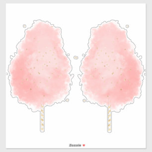 Glitzer aus Baumwolle, rosa pfirsichgoldfarben, ni Aufkleber