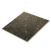 Glitzer aus grauem Silber Fliese (Seite)