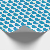 Glitzer aus Kunststoff Geschenkpapier (Ecke)
