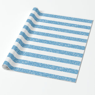 Glitzer-Aussehen-Streifenumrandungspapier Geschenkpapier