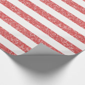 Glitzer-Aussehen-Streifenumrandungspapier Geschenkpapier (Ecke)