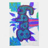 Glitzer Baby Hakuna Matata gifts.pnng Geschirrtuch (Vertikal)