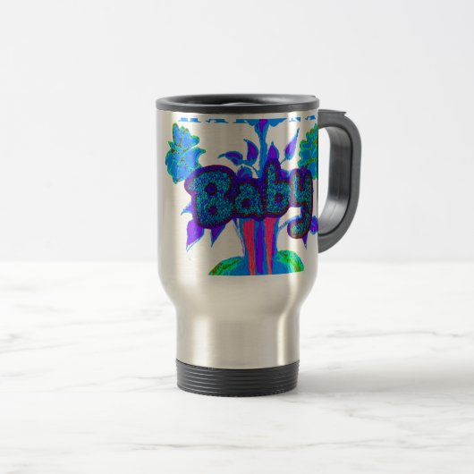 Glitzer Baby Hakuna Matata gifts.pnng Reisebecher (VorderseiteRechts)