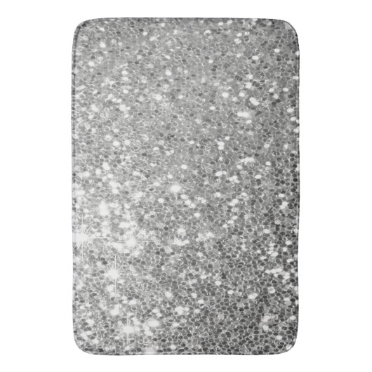 Glitzer Badematte (Vorderseite Vertikal)