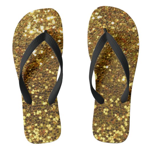 Glitzer Badesandalen (Fußbett)