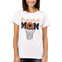 Glitzer Basketball Mama