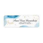 *~*Glitzer Beach Nautical Ocean Gold CANOE (Vorne)