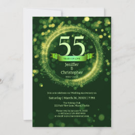 Glitzer bearbeiten Jahr Name Hochzeit Jahrestag Gr Einladung