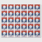 Glitzer bernie sanders geschenkpapier (Flach)