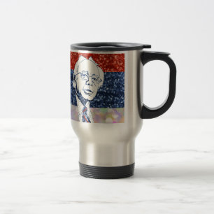 Glitzer bernie sanders reisebecher