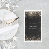 Glitzer Birthday Serviette