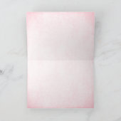 Glitzer-Blick sind Sie meine Brautjungfer? Karte (Innenseite)