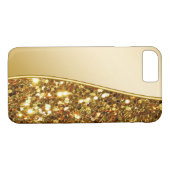 Glitzer Bling Art Case-Mate iPhone Hülle (Rückseite (Horizontal))