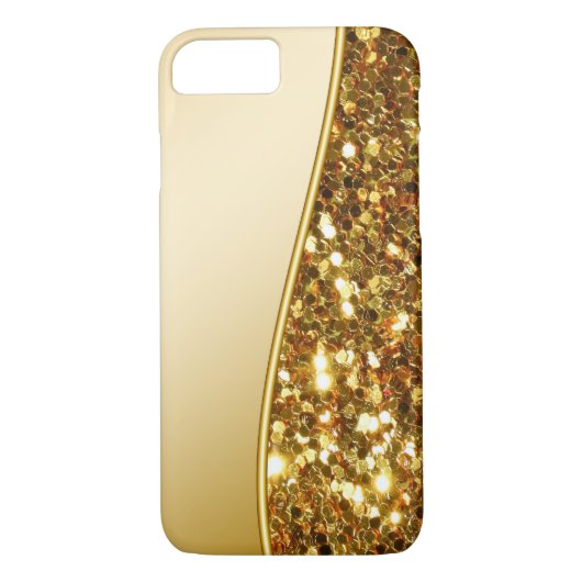Glitzer Bling Art Case-Mate iPhone Hülle (Rückseite)