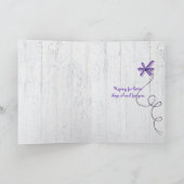 Glitzer-Blume werden bald gut Karte (Innenseite)