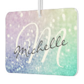 Glitzer Bokeh Glamour Elegant Autolufterfrischer (Links)