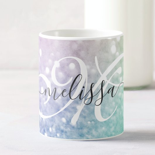 Glitzer Bokeh Glamour Elegant Kaffeetasse