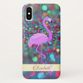 Glitzer Bokeh Gold Confetti, Flammenspiel- Persona Case-Mate iPhone Hülle (Rückseite)