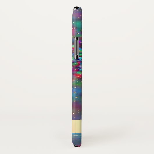 Glitzer Bokeh Gold Confetti, Flammenspiel- Persona Case-Mate iPhone Hülle (Hinten/Rechts)