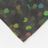 Glitzer-Buchse-Funkeldruck Fleecedecke (Ecke)