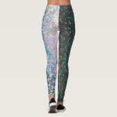 Glitzer-Buchse-Funkeldruck Leggings (Rückseite)