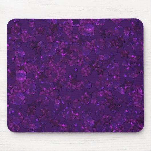 Glitzer-Buchse-Funkeldruck Mousepad (Vorne)