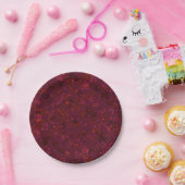 Glitzer-Buchse-Funkeldruck Pappteller (Party)