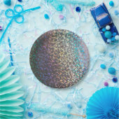 Glitzer-Buchse-Funkeldruck Pappteller (Party)