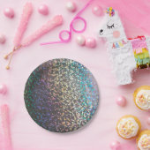 Glitzer-Buchse-Funkeldruck Pappteller (Party)