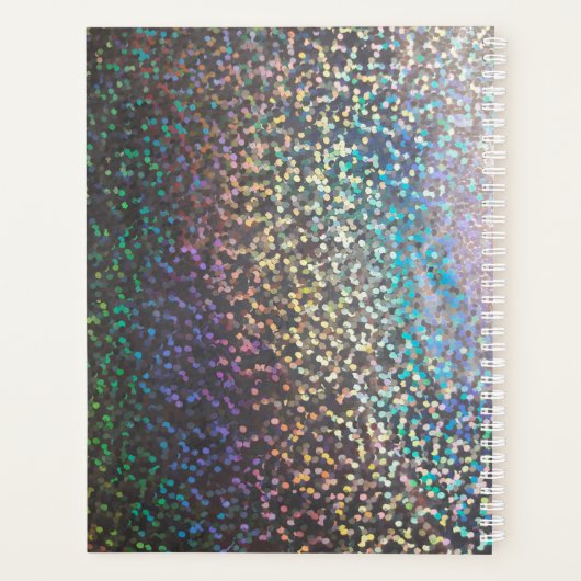 Glitzer-Buchse-Funkeldruck Planer (Rückseite)