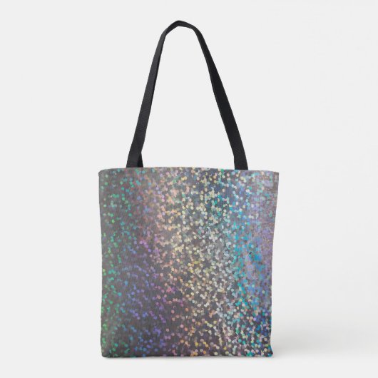 Glitzer-Buchse-Funkeldruck Tasche (Rückseite)