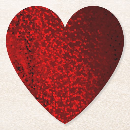 Glitzer-Buchse-Funkeldruck Untersetzer (Vorderseite)