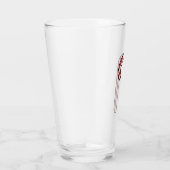 Glitzer Candy Cane Glas (Rechts)