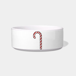Glitzer Candy Cane Napf