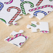 Glitzer Candy Cane Pattern Puzzle (Seite)