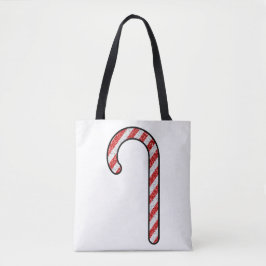 Glitzer Candy Cane Tasche