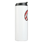 Glitzer Candy Cane Thermosbecher (Nach links gedreht)