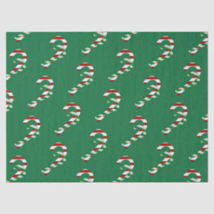 Glitzer Candy Canes Seidenpapier