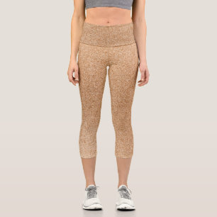 Glitzer Capri Leggings