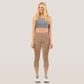 Glitzer Capri Leggings (Vorderseite)