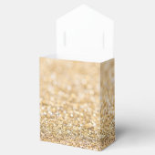 Glitzer Champagner Glitzern Sweet 16 Geschenkschachtel (Geöffnet)