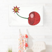 Glitzer Cherry Bomb Banner (Insitu)