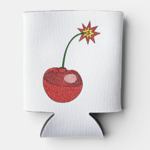 Glitzer Cherry Bomb Dosenkühler