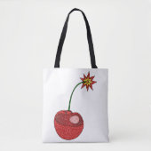 Glitzer Cherry Bomb Tasche (Vorderseite)