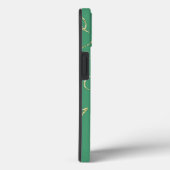 Glitzer Cherry Green Case-Mate iPhone Case (Rückseite / Rechts)