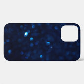 Glitzer Classic Blue Light Case-Mate iPhone Hülle (Rückseite (Horizontal))