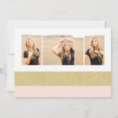 Glitzer Collection | Ankündigung des Abschlusses (Rückseite)