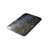Glitzer Comet & Stars Badematte (Schrägansicht)
